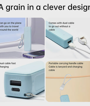 DIY Powerbank Case voor 21700 Batterij - Type-C, Draadloos Lassen