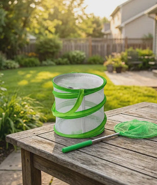 Vouwbare Insectenkooi & Vlinderterrarium - Ademend Mesh Net voor Buitenobservatie