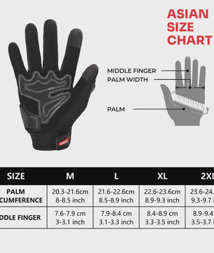 KEMIMOTO Zomer Motorhandschoenen met CE Knokkelbescherming en Touchscreen Functie