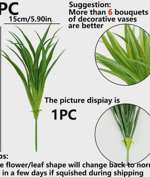 Kunstplant Lente Gras - Decoratieve Plant voor Huis, Tuin & Feestelijke Decoratie