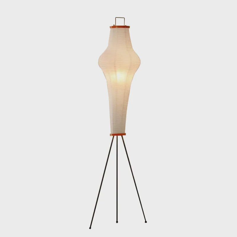 Akari Rijstpapier Vloerlamp met LED en E27 Fitting - Sfeervolle Verlichting voor Woonkamer & Slaapkamer