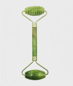 Natuurlijke Jade Roller & Gua Sha Set - Gezichts-, Lichaams- en Voetmassage