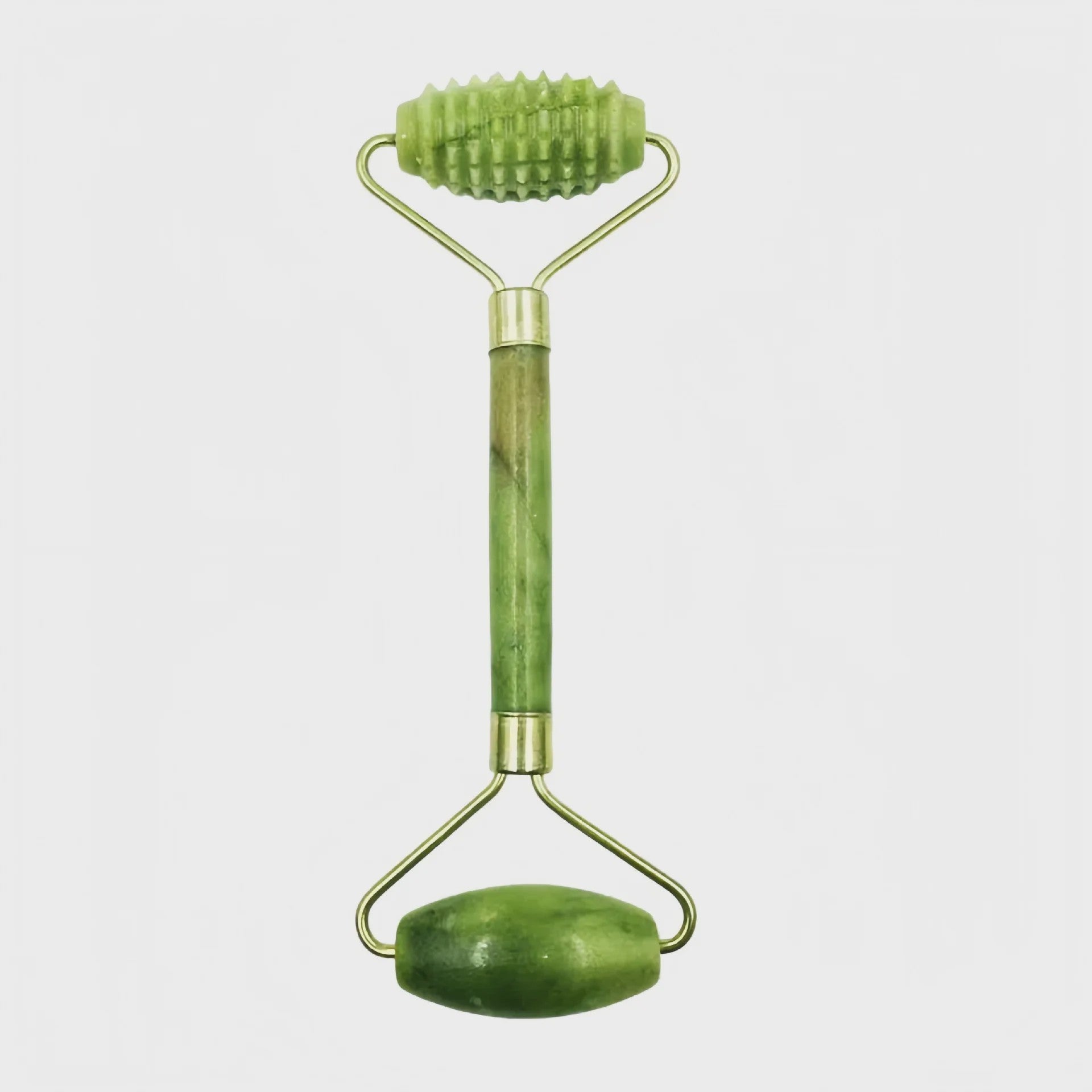 Natuurlijke Jade Roller & Gua Sha Set - Gezichts-, Lichaams- en Voetmassage