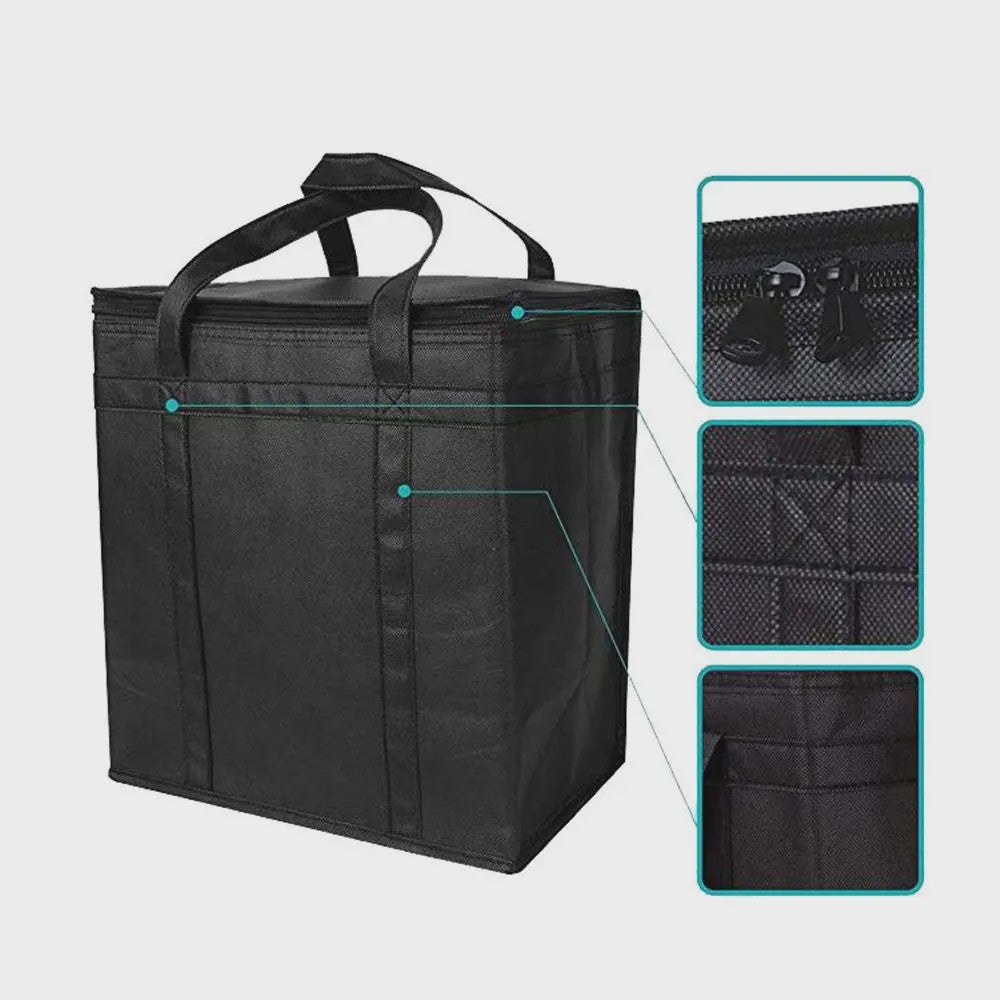 Extra Grote Koeltas 31L - Ideaal voor Lunch, Camping, Picknick & Boodschappen