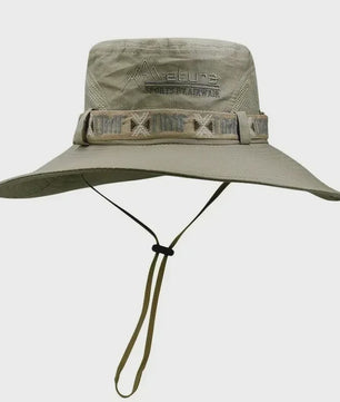 Herfst/Winter Heren Bucket Hat - UV Bescherming, Mesh Panterhoed voor Buitenactiviteiten