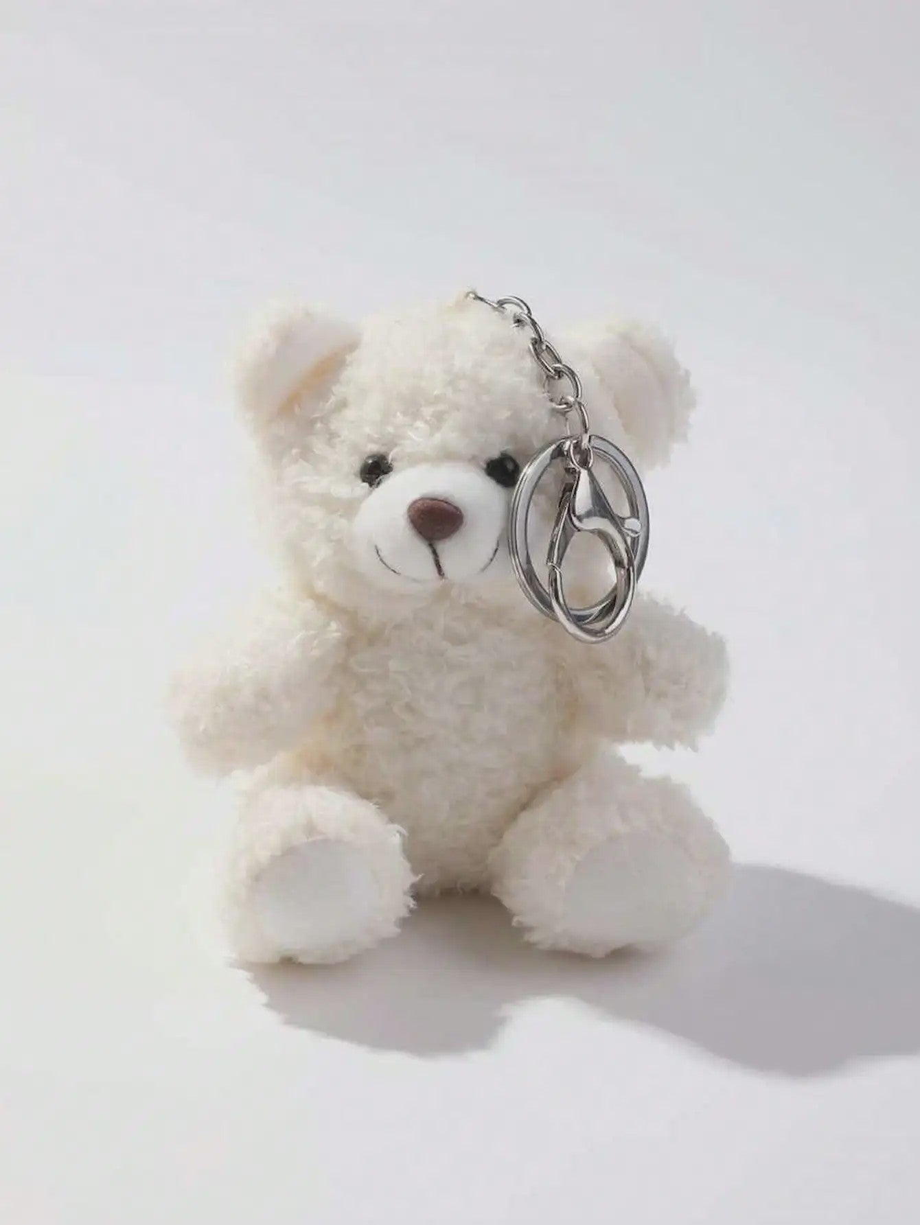 Schattige Pluche Beren Sleutelhanger - Knuffelbeestje voor Tas en Sleutels