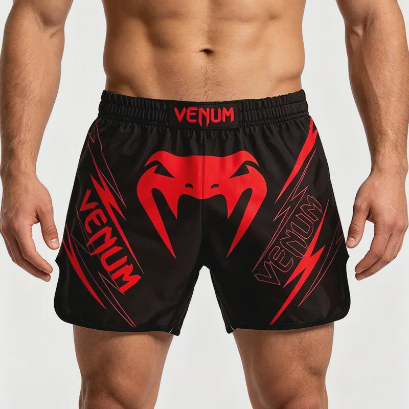 Herensportbroek 3D Print Sneldrogend Ademend MMA Trainingsbroek