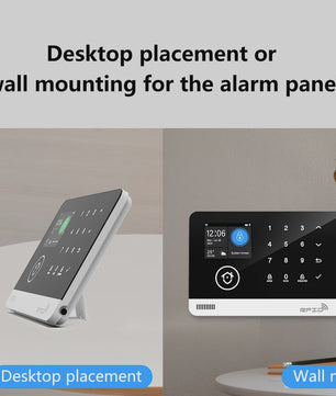Slim Home Alarm Systeem met WiFi/GSM, Tuya App & 120dB Sirene