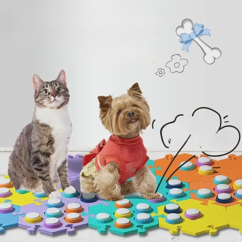 Interactieve Communicatieknoppen voor Honden & Katten - Leer je huisdier praten!