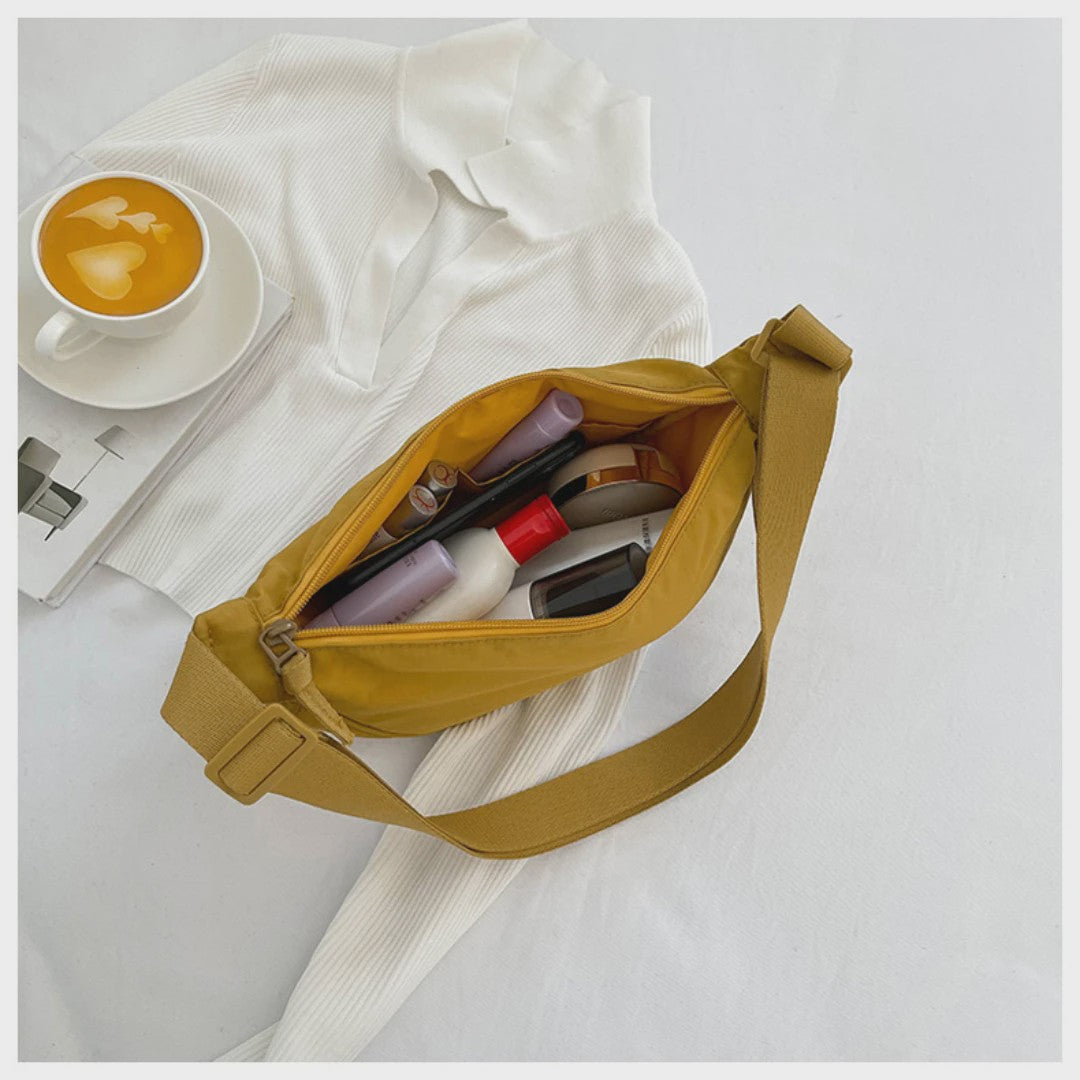 Casual Nylon Hobo Crossbody Tas Dames - Grote Capaciteit Schoudertas voor Reizen