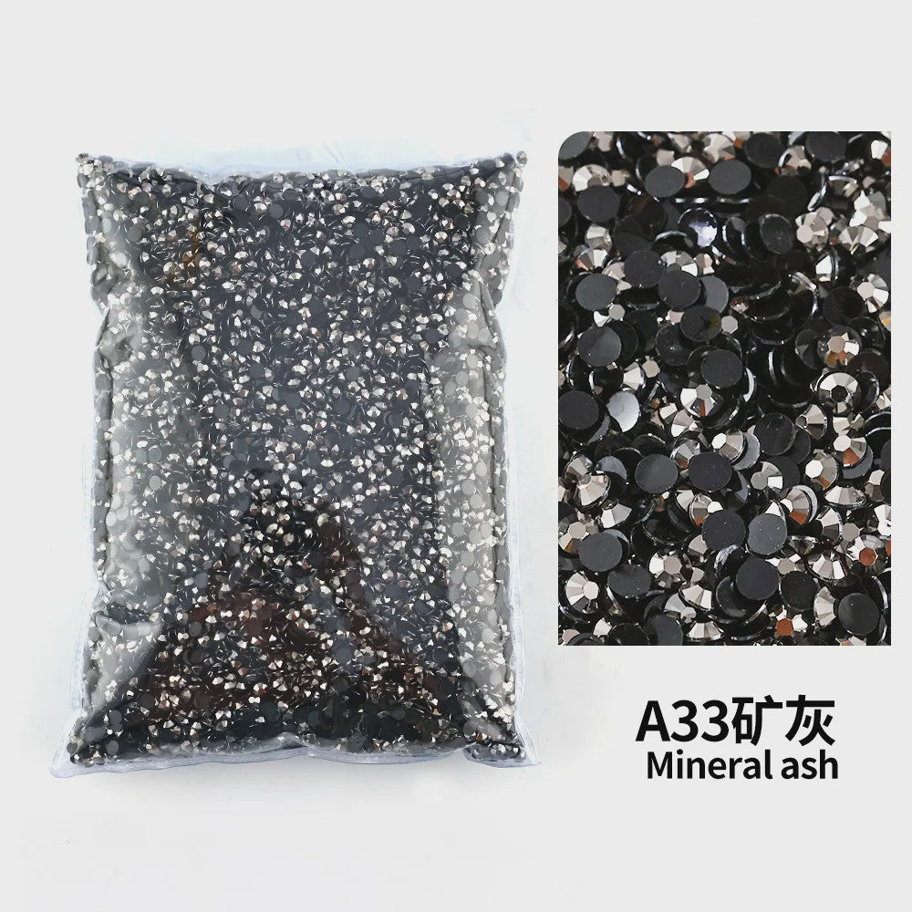 Resin Strass Steentjes Platte Achterkant - 2-6mm - Nail Art & Decoratie