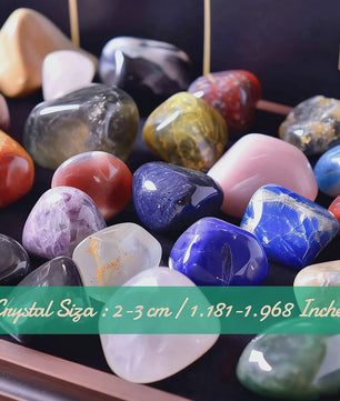 Gepolijste Kristallen en Edelstenen (2-3cm) - Healing, Meditatie & Spiritualiteit