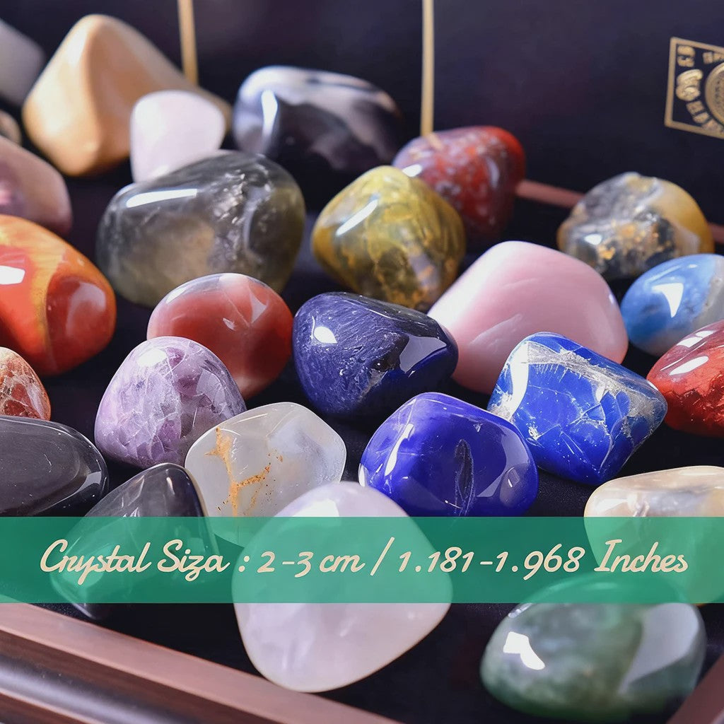 Gepolijste Kristallen en Edelstenen (2-3cm) - Healing, Meditatie & Spiritualiteit