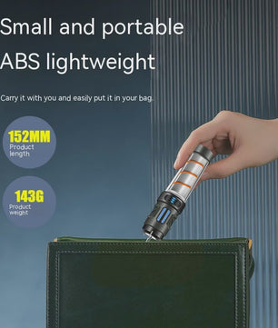 Draagbare Camping Lamp: Muggenverjager, Zaklamp & Sfeerverlichting met Statief