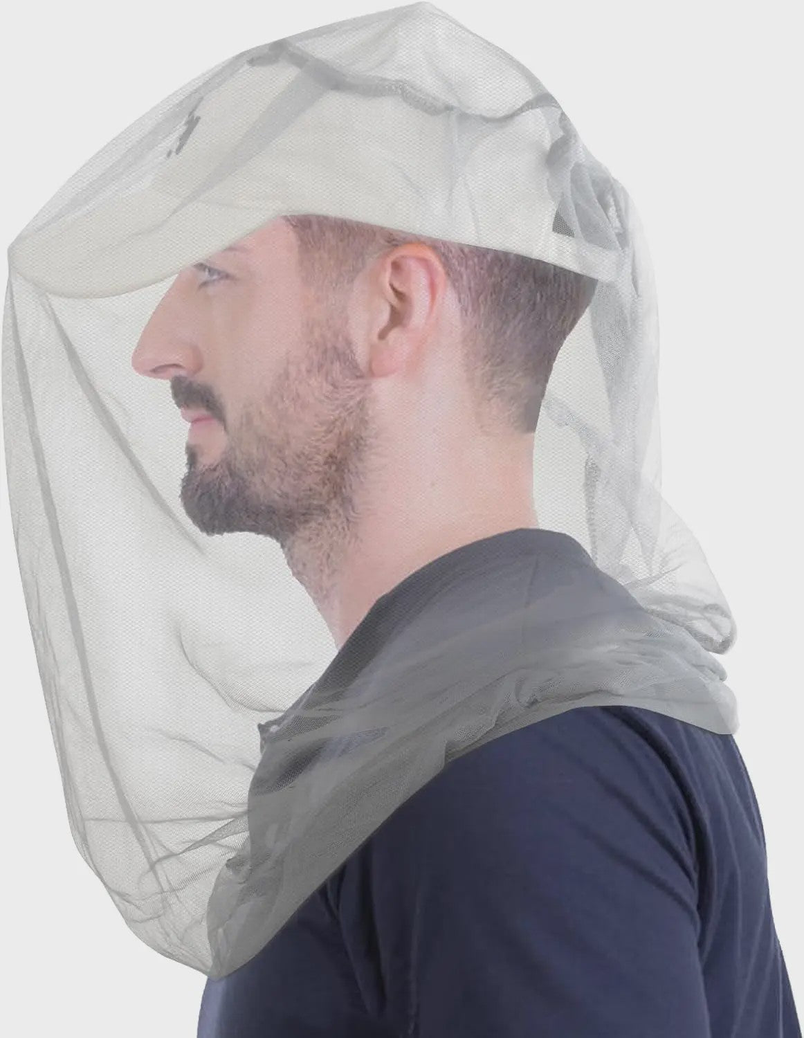 2x Klambedekking Hoofd & Nek - Anti-Muggen Net voor Buitenactiviteiten