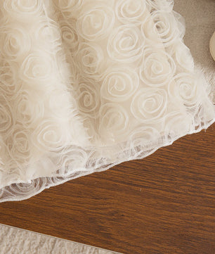 Schattige Baby Meisjes Jurk Zomer - Prinsessenjurk met Strik en Bloemenprint