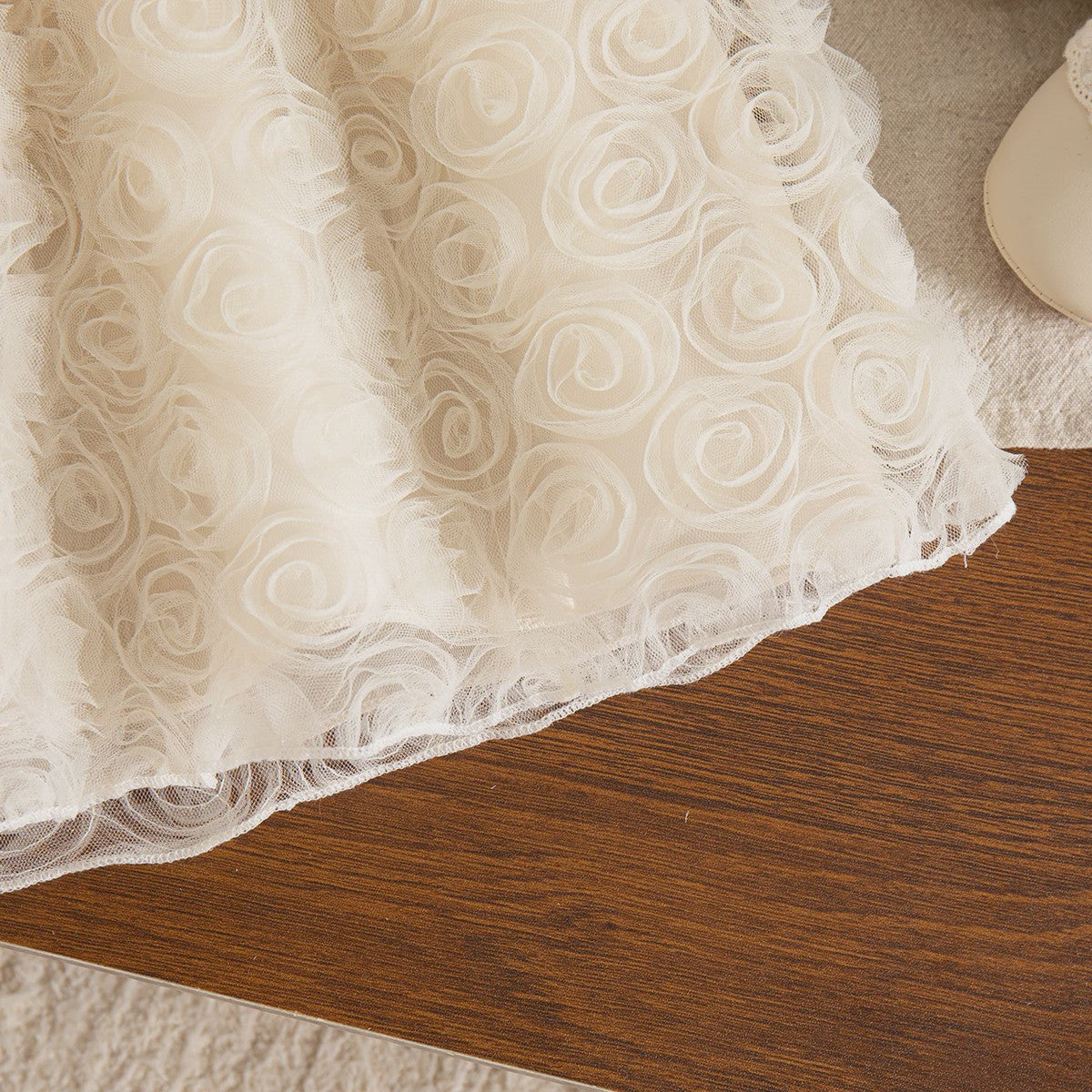 Schattige Baby Meisjes Jurk Zomer - Prinsessenjurk met Strik en Bloemenprint