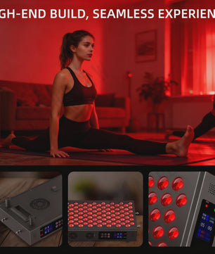 Professioneel Roodlichttherapie Paneel met Infrarood LED's voor Gezicht en Lichaam