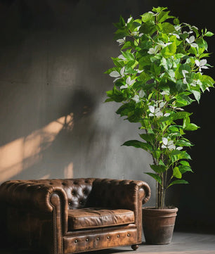 Grote Kunstboom Ficus Magnolia Banyan Nandina - 82-144cm