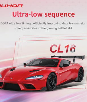 JUHOR DDR4 8GB 3200MHz CL16 Desktop RAM - Hoge Prestaties & Stabiliteit