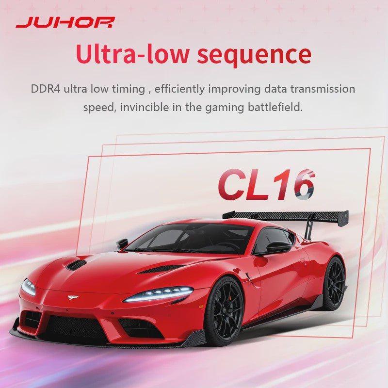JUHOR DDR4 8GB 3200MHz CL16 Desktop RAM - Hoge Prestaties & Stabiliteit