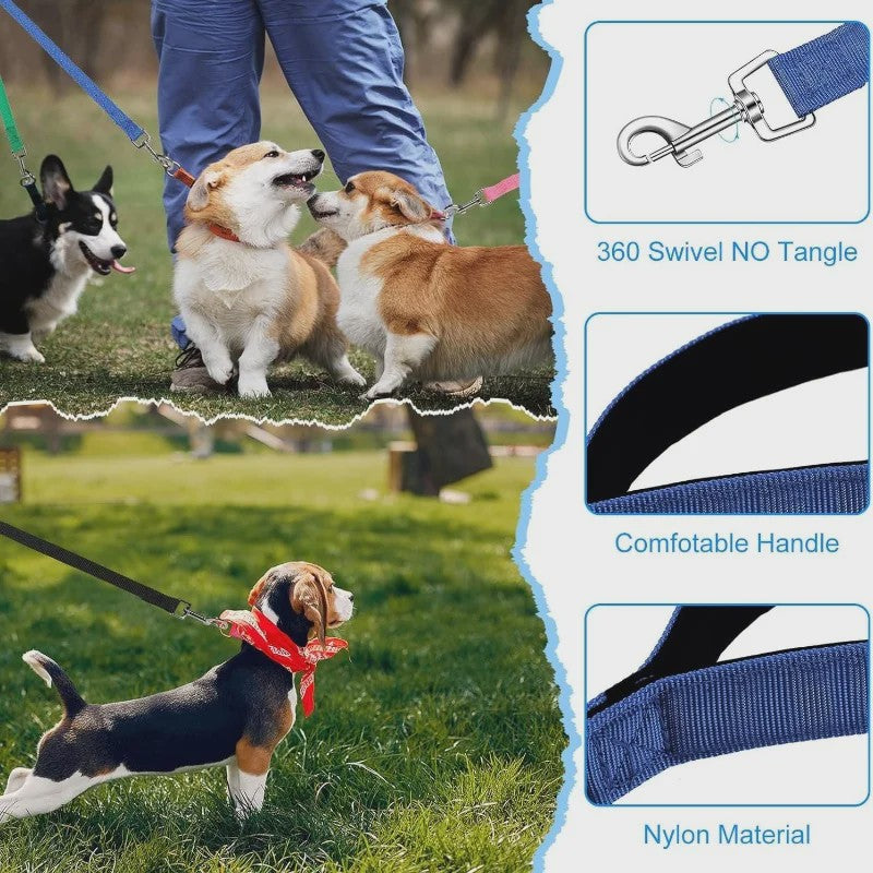 Lange Hondentrainingslijn Nylon - 1.2M tot 30M - Duurzaam & Veilig