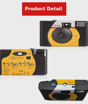 Kodak HD Power Flash Wegwerpcamera - 27+12 Foto's met Ingebouwde Flitser