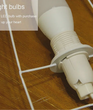 Japanse Rijstpapieren Tafellamp met LED - Sfeervolle Verlichting voor Woonkamer, Slaapkamer & Bureau