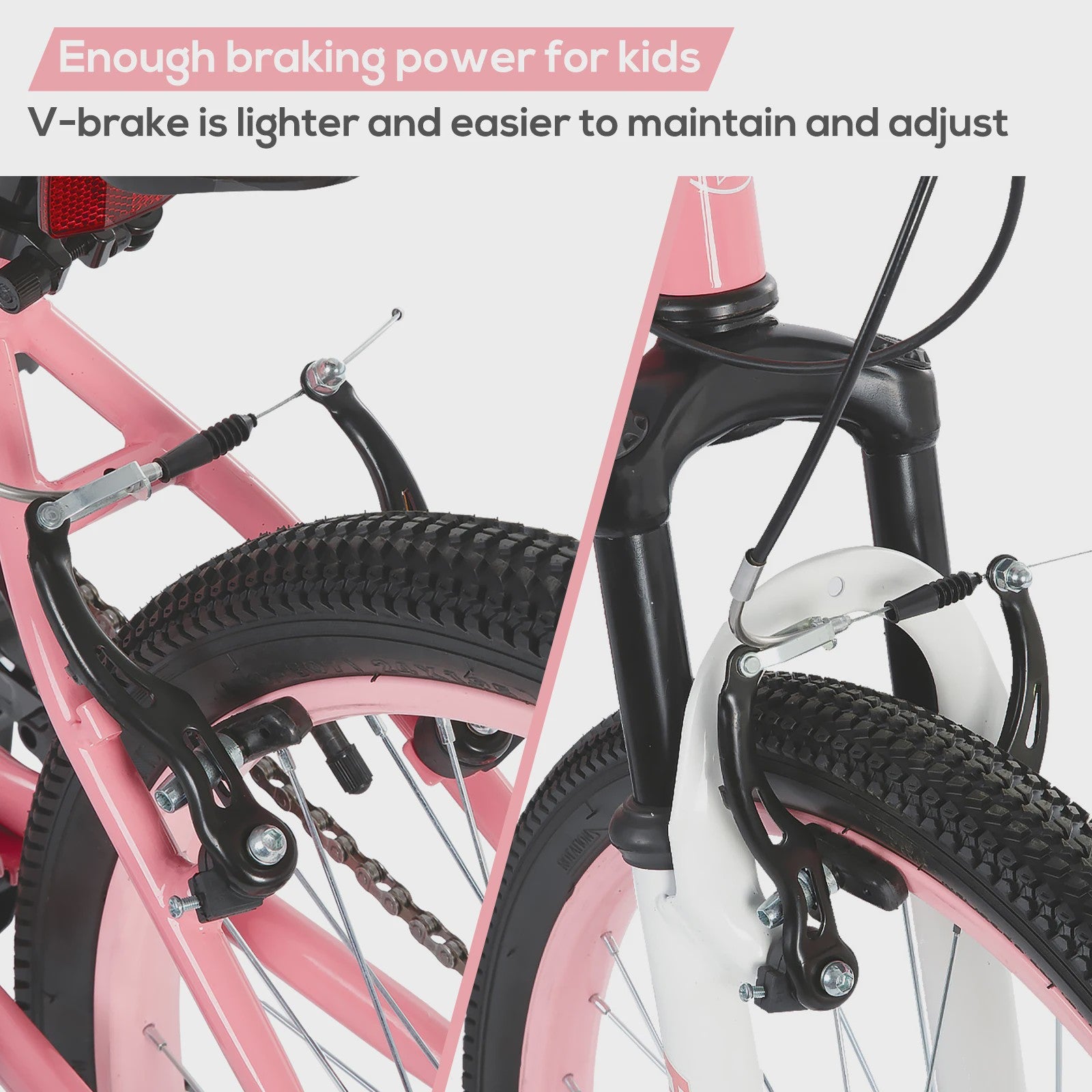Hiland 24 Inch Kinder Mountainbike met Voorvering - Fiets voor Jongens & Meisjes (7-15 jaar)