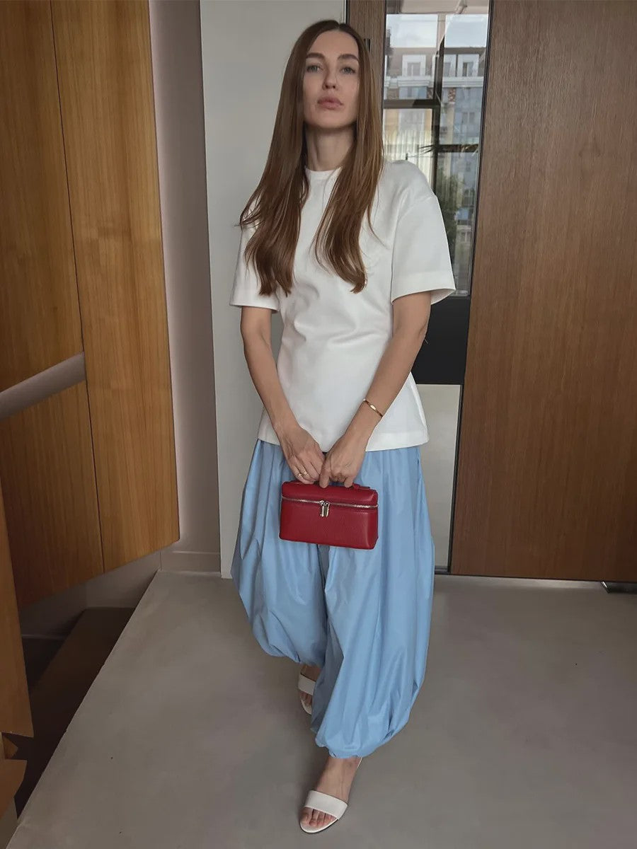 Dames Lantaarnbroek van 100% Katoen - Losse Pasvorm, Street Style