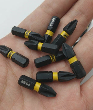 DEWALT PH2 Impact Bits Set - 25mm Schroefbits voor Elektrische Schroefmachines en Boormachines