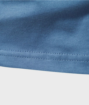 AIOPESON Heren Basic Longsleeve T-shirt - Katoen, Ronde Hals, Effen Kleur