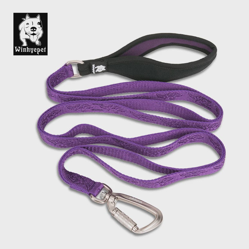 TRUELOVE Hondenlijn Nylon met Karabijnhaak - Sterk, Comfortabel & Veilig voor Reizen