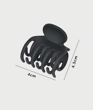 Set van 3 of 12 Matte Mini Klipjes voor Dun Haar - 4 cm - Antislip Haaraccessoires