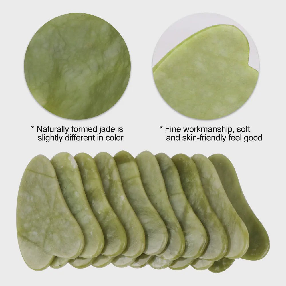 Natuurlijke Jade Roller & Gua Sha Set - Gezichtsmassage & Huidverbetering