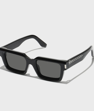 Luxe Retro Zonnebril Dames Heren - Vierkant Rechthoekig Design, UV400 Bescherming