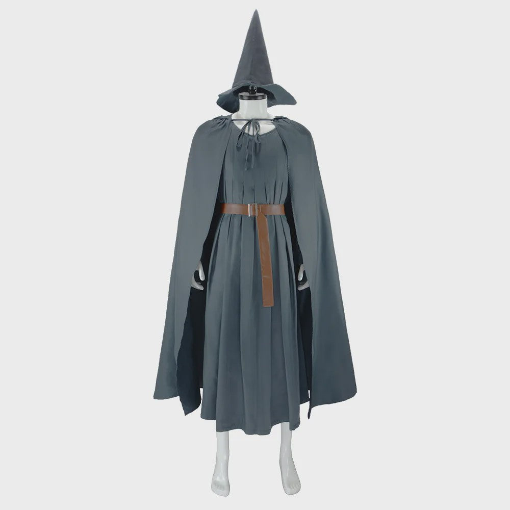 Gandalf Tovenaar Kostuum Heren - Compleet Wizard Cosplay voor Halloween & Feest