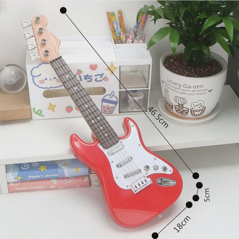 Kinder Elektrische Gitaar Speelgoed met Muziek & Licht - Ideaal voor Beginners