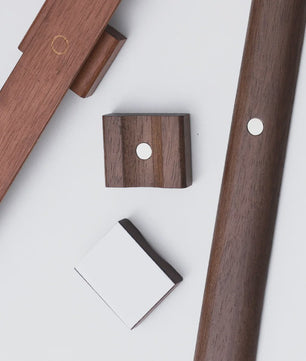 Luxe Houten Schoenlepel 55cm met Magnetische Ophanging - Premium Beukenhout
