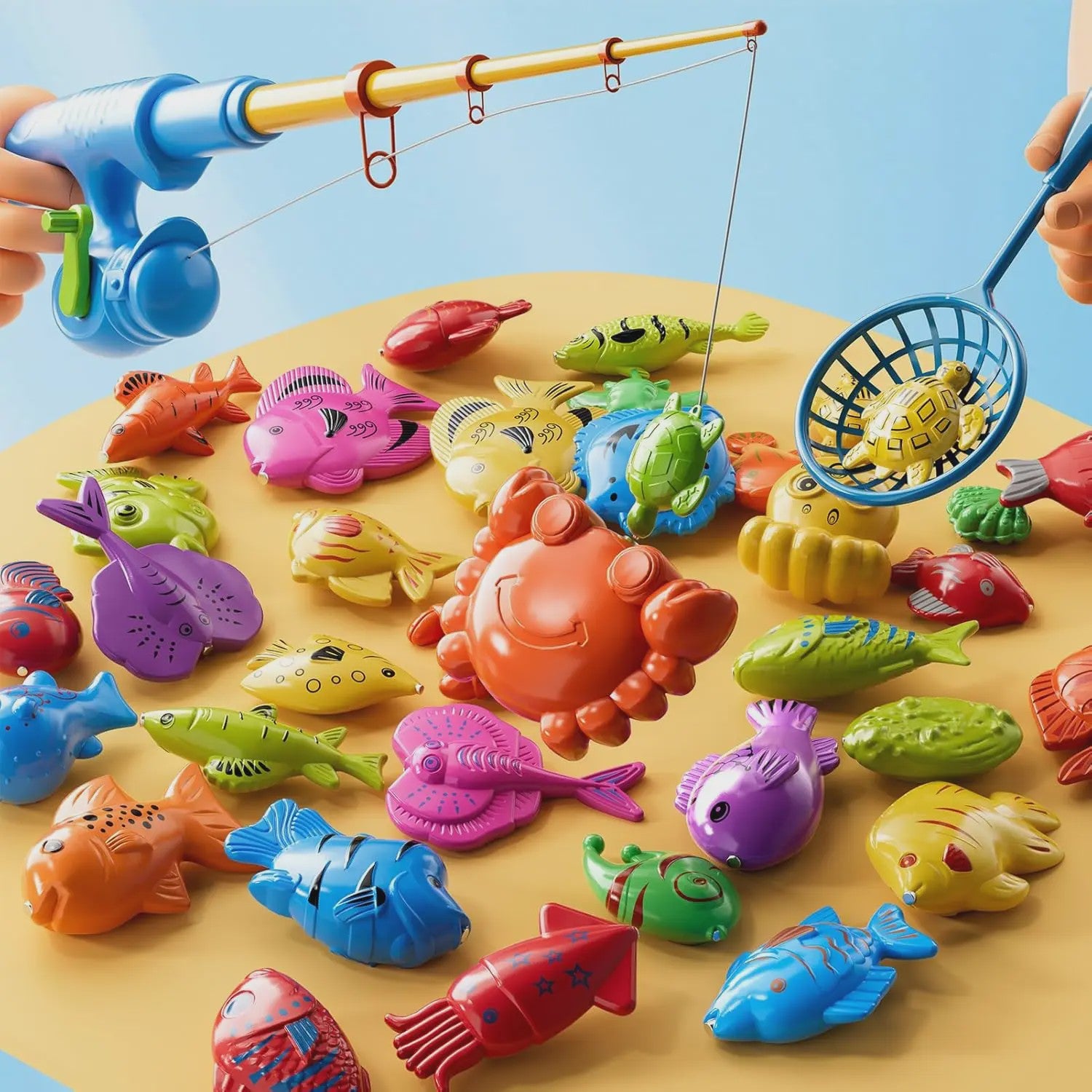 Magnetisch Vissen Spel - Interactief Watertafel & Badje Speelgoed voor Kinderen