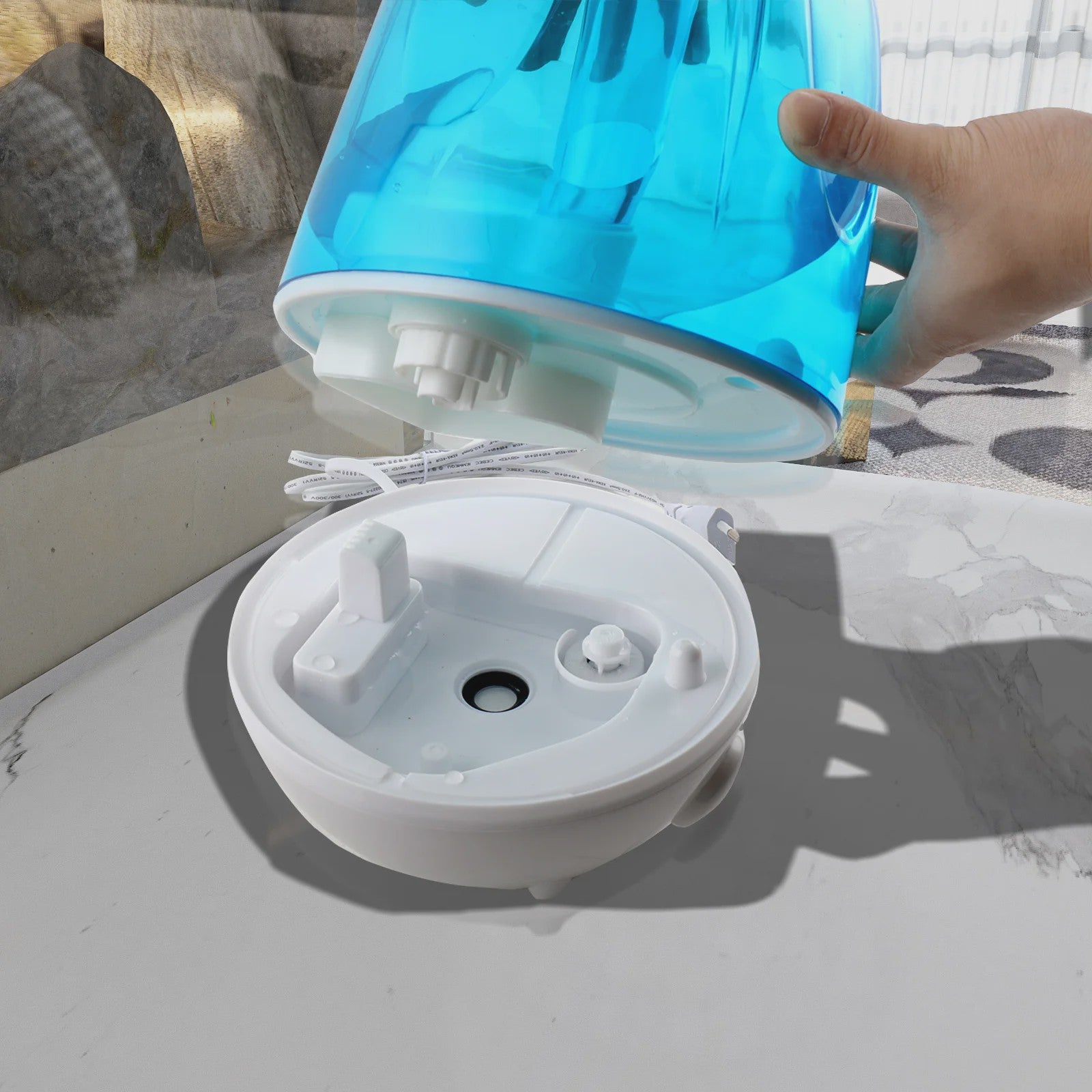 4L Reptielen Terrarium Luchtbevochtiger Vernevelaar met LED
