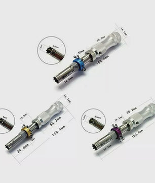 3-delige Tubular Lock Pick Set - Roestvrij Staal - 7-Pin Sloten