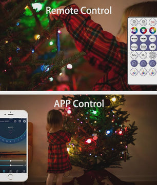 WS2812B Adressable RGB LED Stringverlichting met USB Controller - Waterdicht & App Bedienbaar