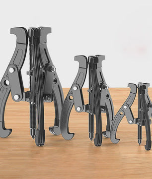 Robuuste 3-in-1 Trekker: 3- & 2-Bekken Trekker voor Lagers, Poelies & Vliegwielen (3, 4, 6 Inch)