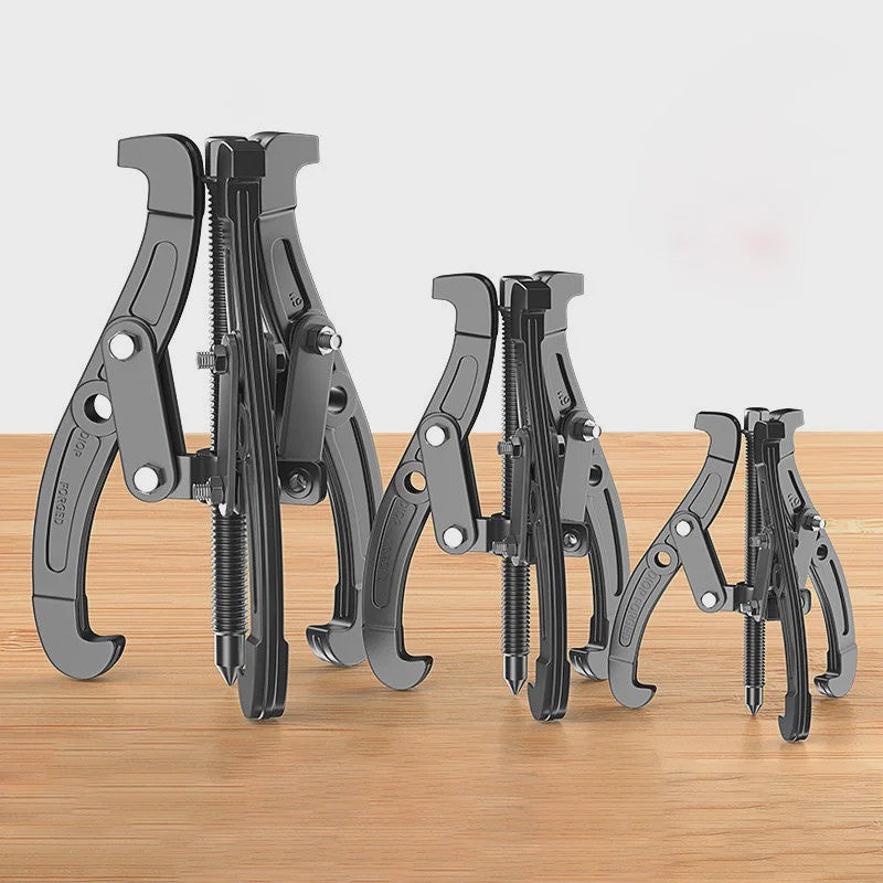 Robuuste 3-in-1 Trekker: 3- & 2-Bekken Trekker voor Lagers, Poelies & Vliegwielen (3, 4, 6 Inch)