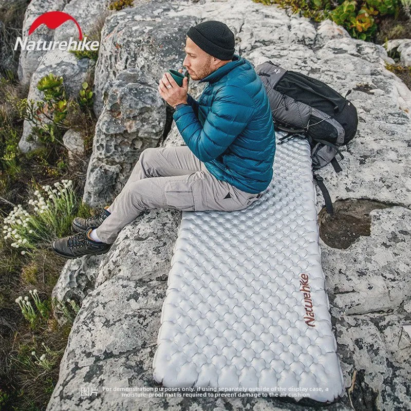 Naturehike R5.8 Opblaasbaar Slaapmatje - Ultralicht & Thermisch Geïsoleerd voor Buitenavonturen