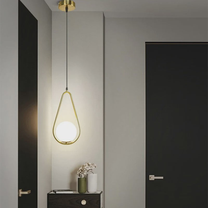 Moderne LED Hanglamp Goud Zwart Metaal Kooi Design - Sfeervolle Verlichting