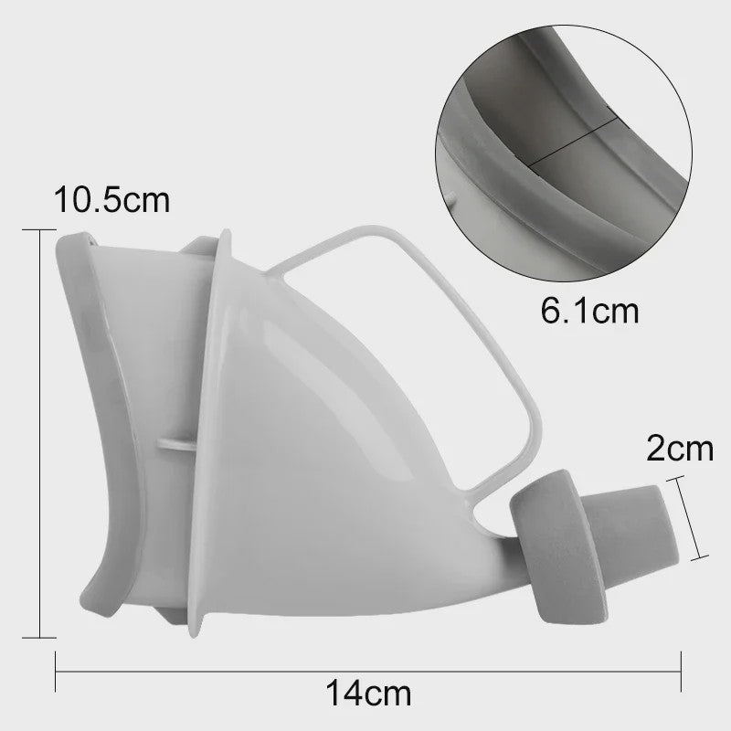 Draagbaar Urinetuigje Urine Trechter voor Auto, Reizen & Outdoor - Unisex
