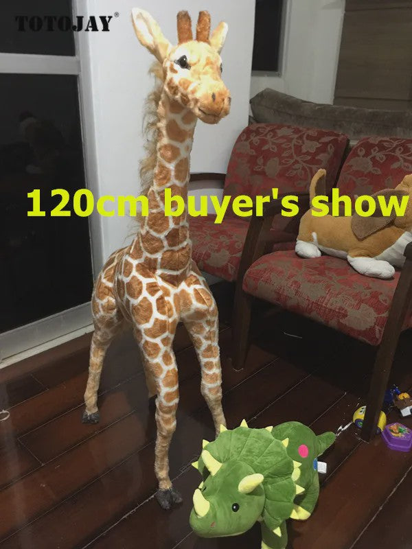 Grote Realistische Giraffe Pluche Knuffel - 35-120cm - Zacht Cadeau & Decoratie
