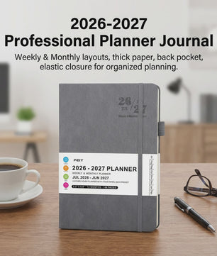 Minimalistische A5 Planner 2026-2027: Dagelijks & Wekelijks Boek voor Werk en Studie